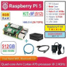 KIT-5F(512)  Raspberry Pi 5 (8GB RAM) KIT HAILO-8 (26-TOPS) with SSD NVME 512GB - Complete Set